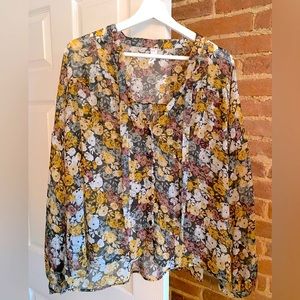 Mango Juliet Floral Blouse